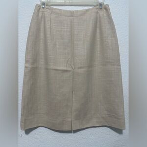 Escada Silk and Wool Beige Skirt size 36